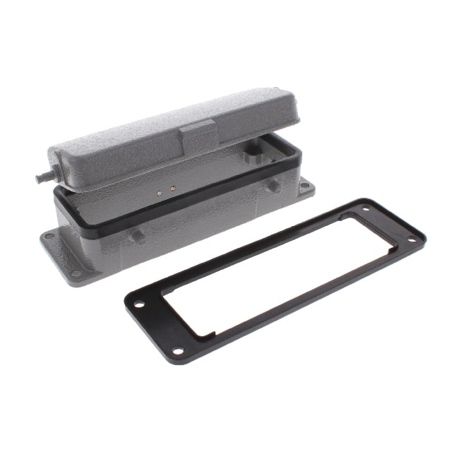 T1430241000-000 TE Connectivity AMP Connectors  Alloggiamenti per connettori per impieghi gravosi, cappucci e basi